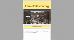 Desktop Screenshot of karmelmission.org