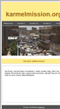 Mobile Screenshot of karmelmission.org